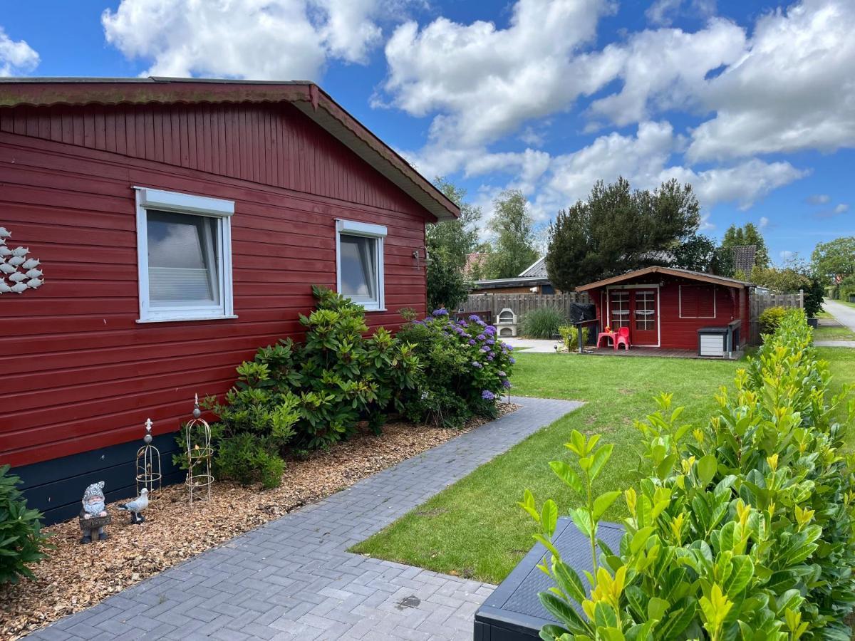 Meerbude Am Grossen Meer - Ferienhaus Sudbrookmerland Bagian luar foto