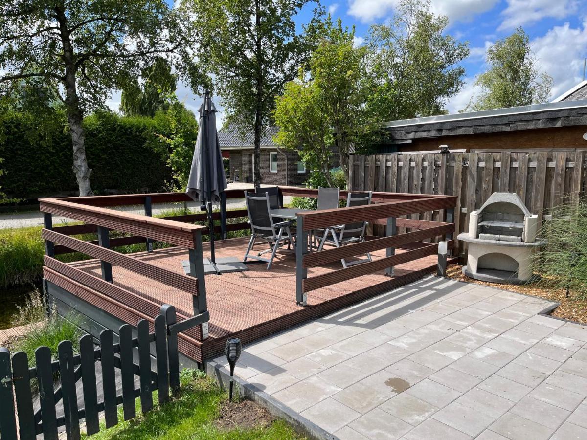 Meerbude Am Grossen Meer - Ferienhaus Sudbrookmerland Bagian luar foto